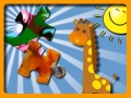 Lojë Exotic Animals Jigsaw