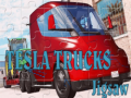 Lojë Tesla Trucks Jigsaw 