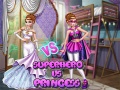 Lojë Annie Superhero vs Princess