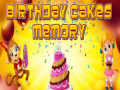 Lojë Birthday Cakes Memory
