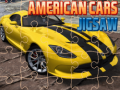 Lojë American Cars Jigsaw