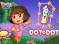 Lojë Dora The explorer Dot to Dot