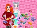 Lojë Puzzles So Different Princess