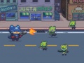 Lojë Cat Gunner vs Zombies