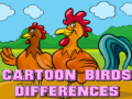 Lojë Cartoon Birds Differences