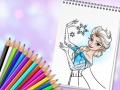 Lojë Amazing Princess Coloring Book