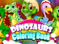 Lojë Dinosaurs Coloring Book