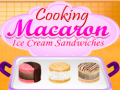 Lojë Cooking Macaron Ice Cream Sandwiches