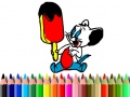 Lojë Back To School: Mouse Coloring