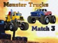 Lojë Monsters Trucks Match 3