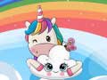 Lojë Cute Unicorn Jigsaw