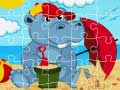 Lojë Hippo Jigsaw