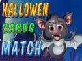Lojë Halloween Cards Match
