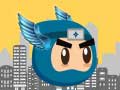 Lojë Flappy Superhero Dunk