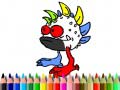 Lojë Back To School: Halloween Coloring Book