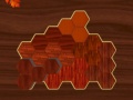 Lojë Woody Block Hexa Puzzle