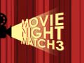 Lojë Movie Night Match 3