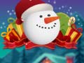 Lojë Flappy Snowball Xmas