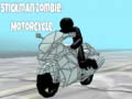 Lojë Stickman Zombie: Motorcycle