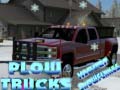 Lojë Hidden Snowflakes Plow Trucks