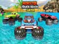Lojë Monster Truck Beach Surfing