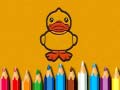 Lojë Back To School: Ducks Coloring Book