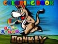 Lojë Back To School Coloring Book Donkey