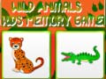 Lojë Wild Animals Kids Memory game