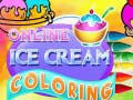 Lojë Online Ice Cream Coloring