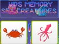 Lojë Kids Memory Sea Creatures