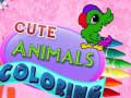 Lojë Cute Animals Coloring