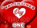 Lojë Valentines Day Find Odd One