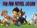 Lojë Fun Paw Patrol Jigsaw