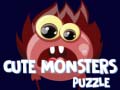 Lojë Cute Monsters Puzzle