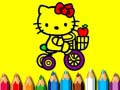 Lojë Back To School: Sweet Kitty Coloring