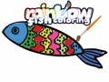 Lojë Rainbow Fish Coloring