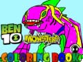 Lojë Ben10 Monsters Coloring book