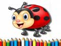 Lojë Ladybug Coloring Book