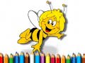 Lojë Back To School: Bee Coloring Book