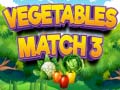 Lojë Vegetables match 3
