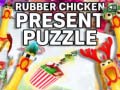 Lojë Rubber Chicken Present Puzzle