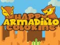 Lojë Happy Armadillo Coloring