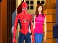 Lojë Spiderman Kissing