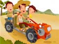 Lojë Cartoon Tractor Puzzle