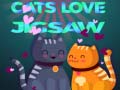 Lojë Cats Love Jigsaw