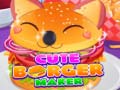 Lojë Cute Burger Maker