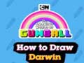 Lojë The Amazing World of Gumball How to Draw Darwin