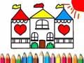 Lojë Doll House Coloring Book