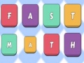 Lojë Fast Math