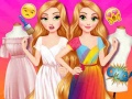 Lojë Princesses Outfit Coloring